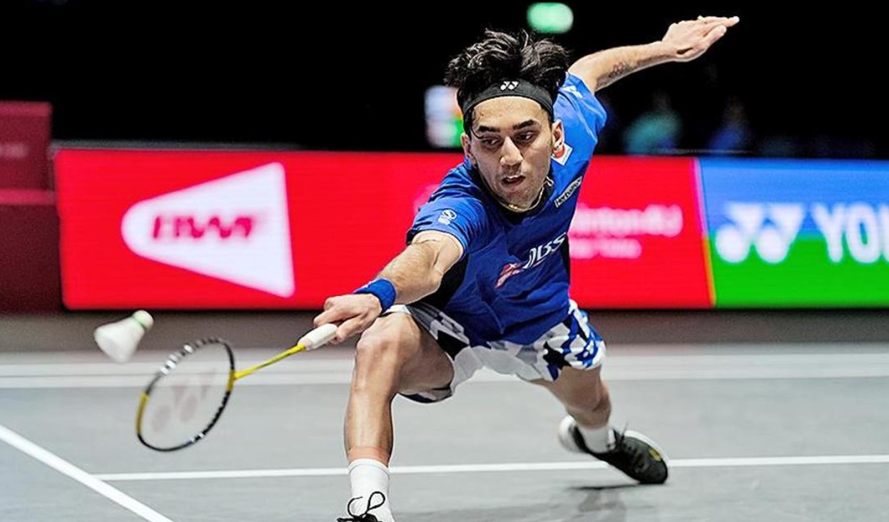 भारतीय बैडमिंटन खिलाड़ी लक्ष्य सेन