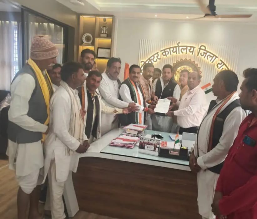 करने के विरोध में किसान कांग्रेस ने सौंपा ज्ञापन