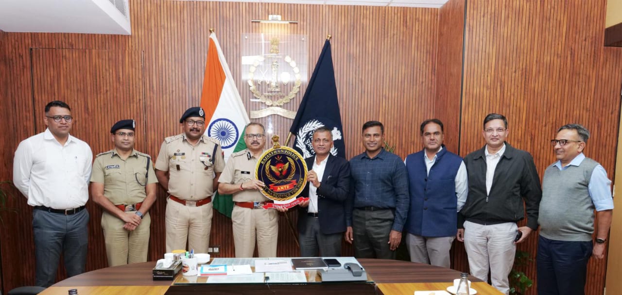 राजस्थान पुलिस की एंटी नारकोटिक्स टास्क फोर्स का लोगो हुआ लॉन्च