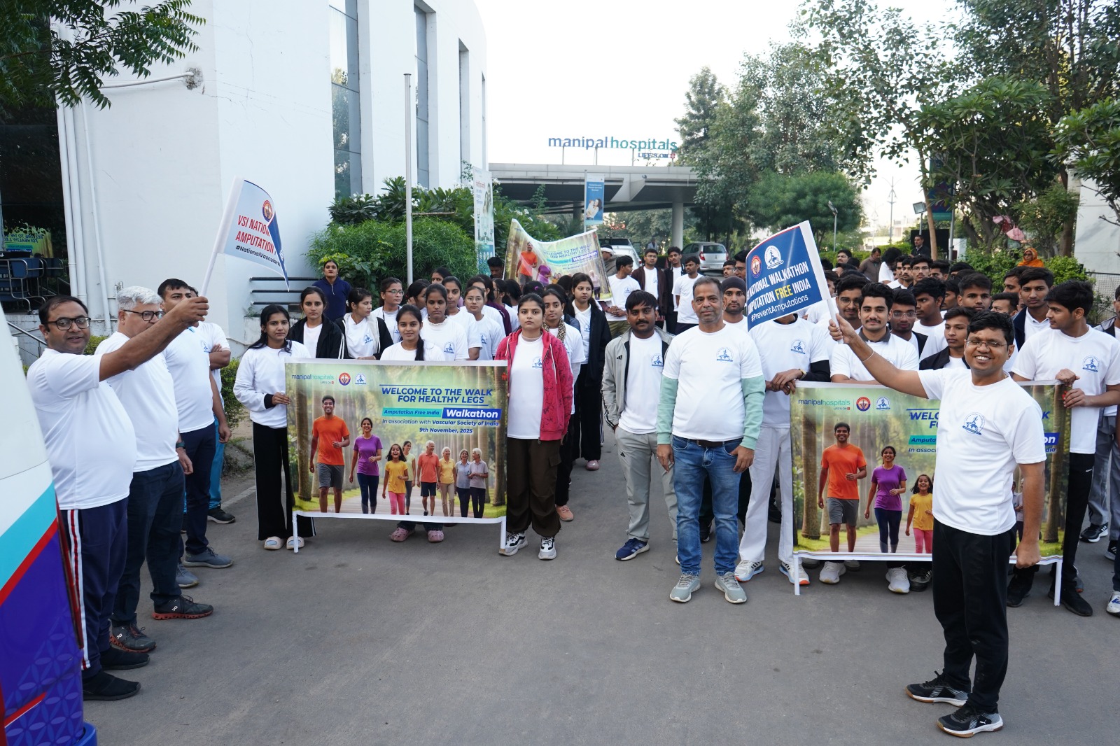 एम्प्यूटेशन फ्री इंडिया वॉकथॉन का आयोजन