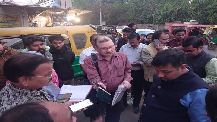 विशेष गहन पुनरीक्षण कार्य का किया निरीक्षण विशेष गहन पुनरीक्षण कार्य का किया निरीक्षण