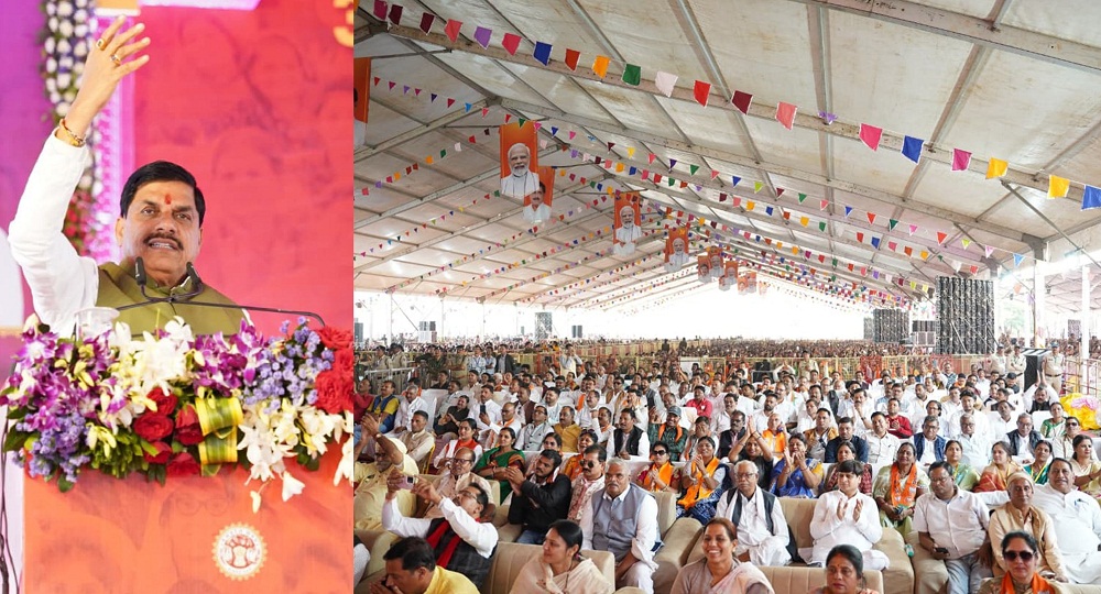 सिवनी जिले में आयोजित लाड़ली बहनों की राशि अंतरण कार्यक्रम