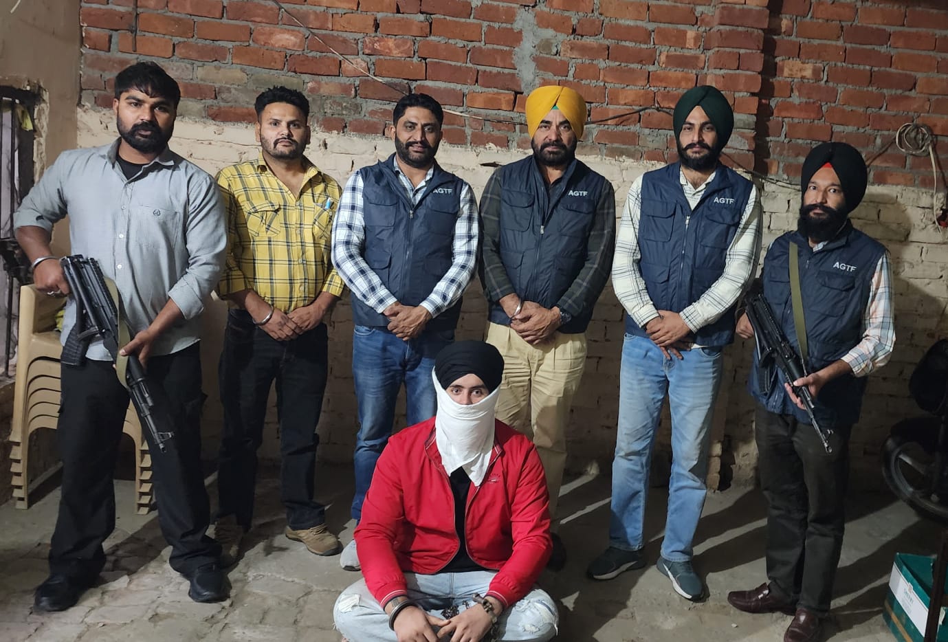 पंजाब पुलिस द्वारा पकड़ा गया आराेपी