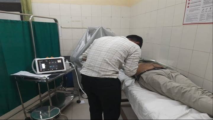 फाइब्रो स्कैन मशीन से लीवर जांच