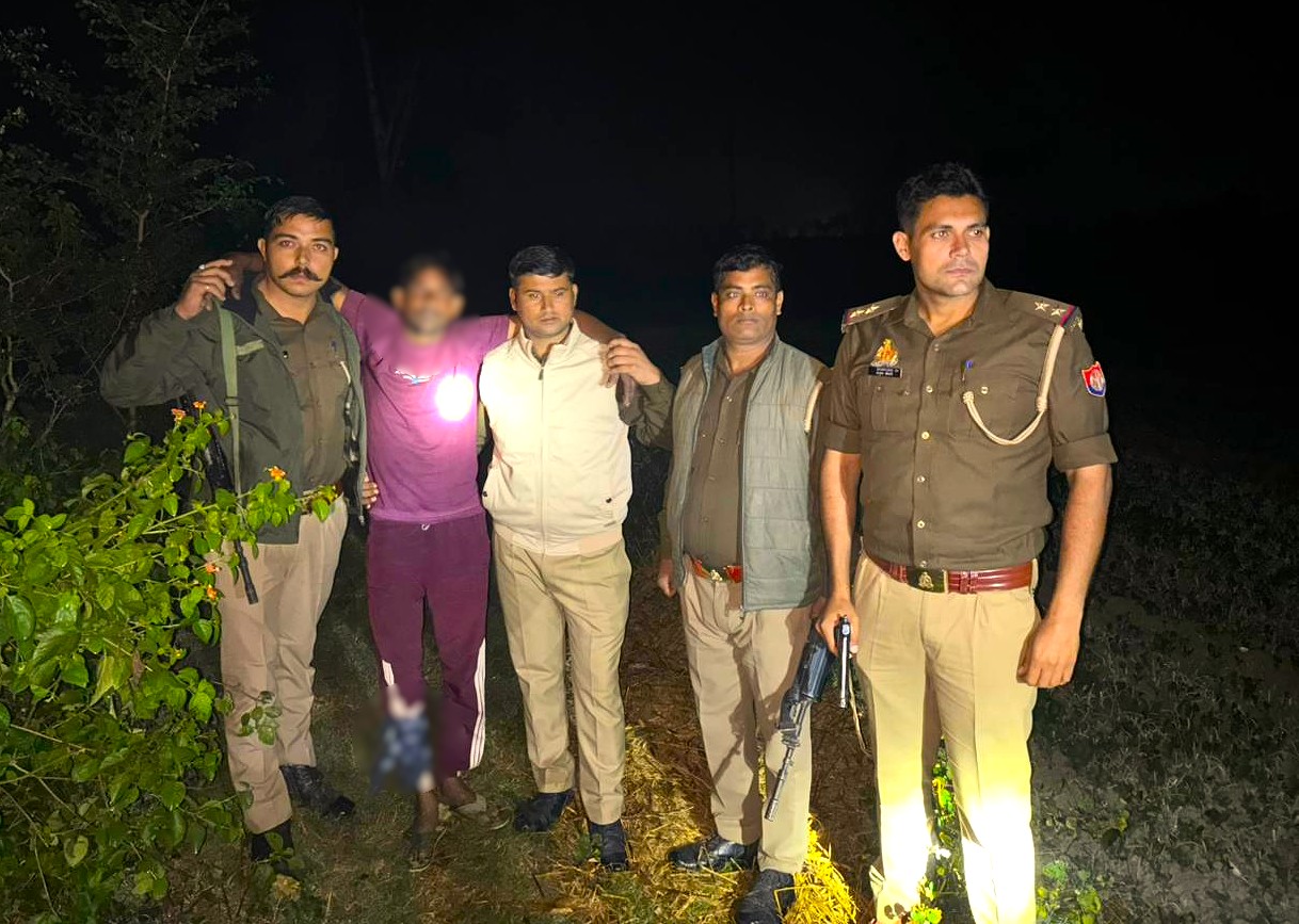 पुलिस की गोली से घायल गौतस्कर