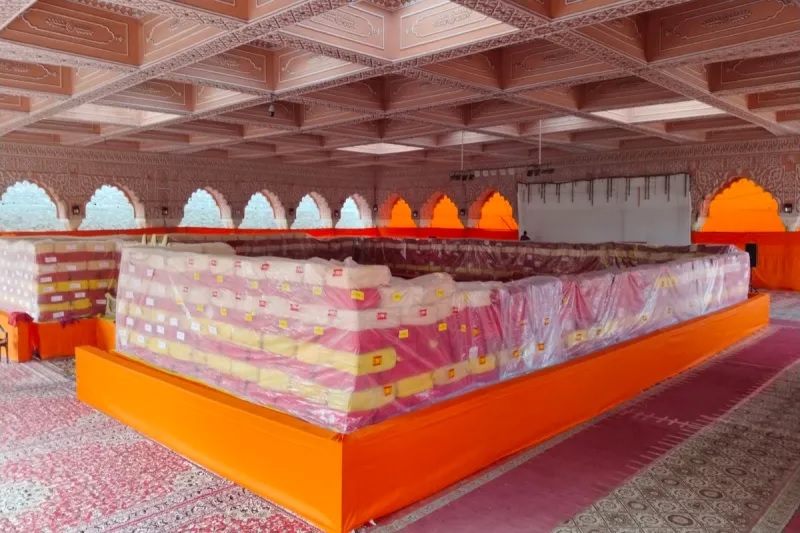 गोविंददेवजी मंदिर में हस्तलिखित 100 अरब राम नाम महामंत्रों के होंगे दर्शन