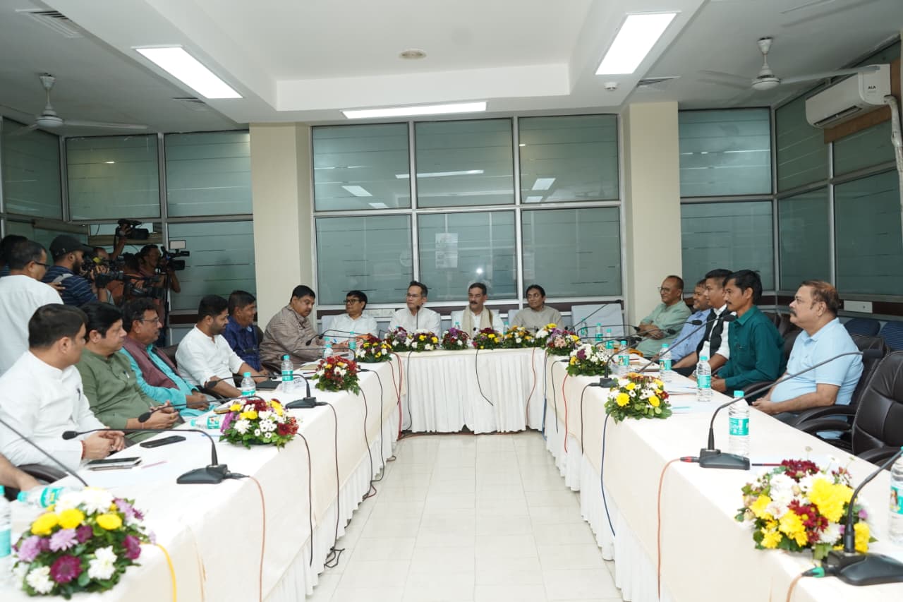 Image of the Opposition Unity Meeting Held in Guwahati Ahead of 2026 Assembly Polls at Gaurav Gogoi’s Call.