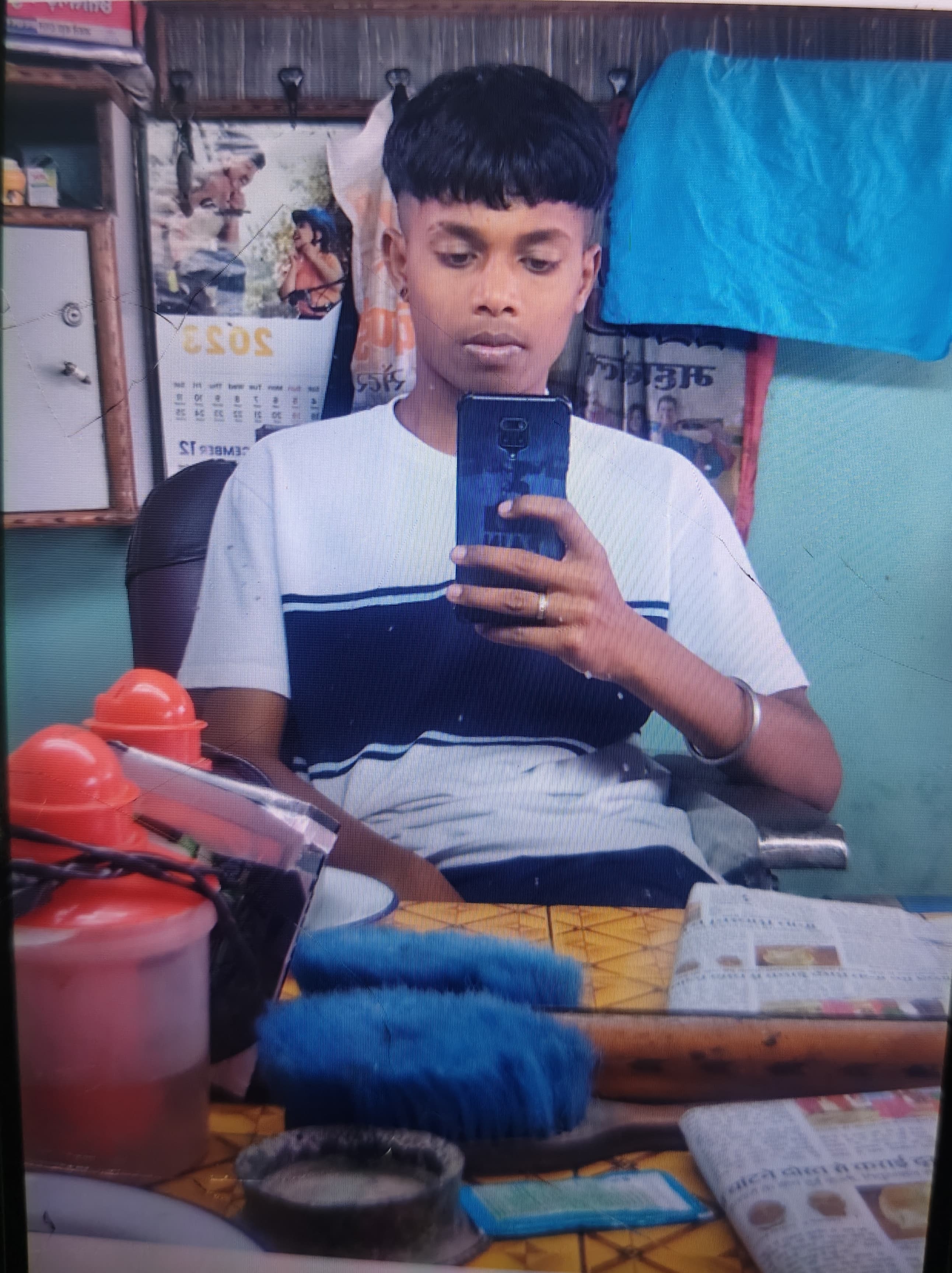 मृतक छात्र हिमांशु नेताम ।