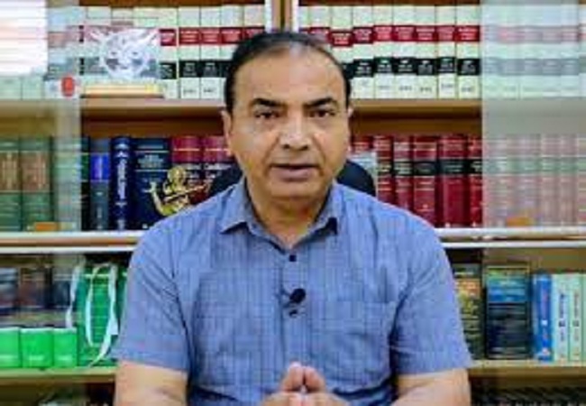 फाईल फोटो—सुप्रीम कोर्ट के वरिष्ठ अधिवक्ता अश्विनी उपाध्याय