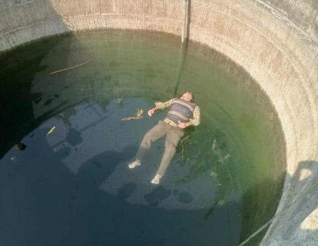 बुजुर्ग का कुएं में तैरता मिला शव, जांच शुरु