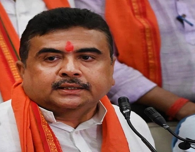 विपक्षी नेता शुभेंदु अधिकारी