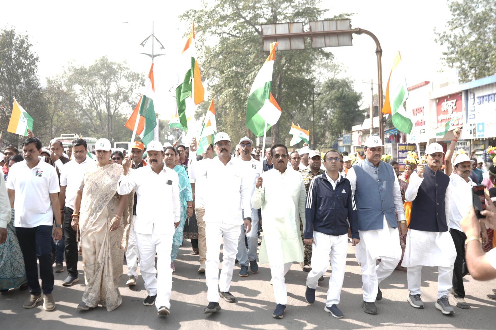 कोरबा में सरदार वल्लभभाई पटेल की 150वीं जयंती पर “यूनिटी मार्च” का भव्य आयोजन