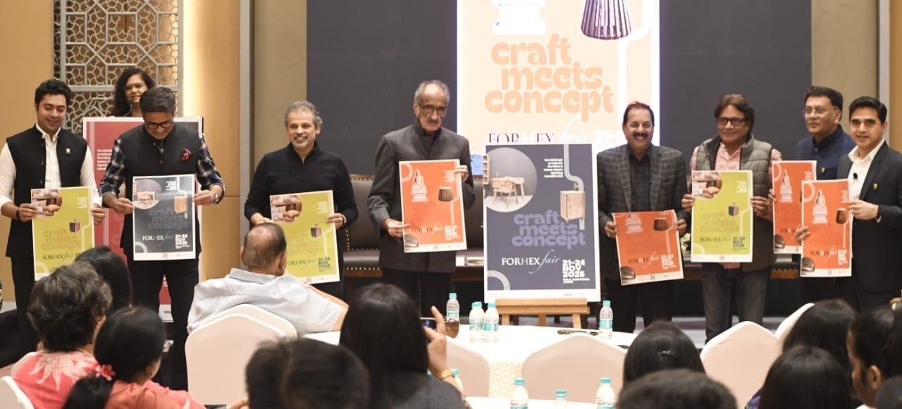 फोरेक्स फेयर जयपुर में 21 नवम्बर से:फोरेक्स फेयर 2025 का हुआ पोस्टर लॉन्च फोरेक्स फेयर जयपुर में 21 नवम्बर से:फोरेक्स फेयर 2025 का हुआ पोस्टर लॉन्च