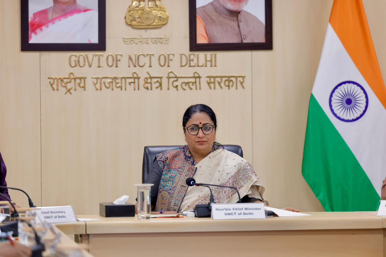 मुख्यमंत्री रेखा गुप्ता