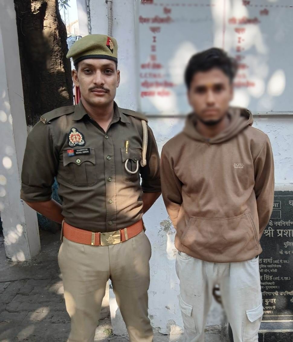 किशोरी को अगवाकर दुष्कर्म करने का आरोपित आकाश पुलिस गिरफ्त।