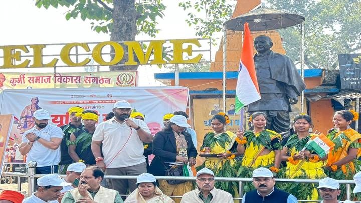 मंडलाः रन फॉर यूनिटी सरदार वल्लभभाई पटेल की 150वीं जयंती पर एकता का संदेश मंडलाः रन फॉर यूनिटी सरदार वल्लभभाई पटेल की 150वीं जयंती पर एकता का संदेश