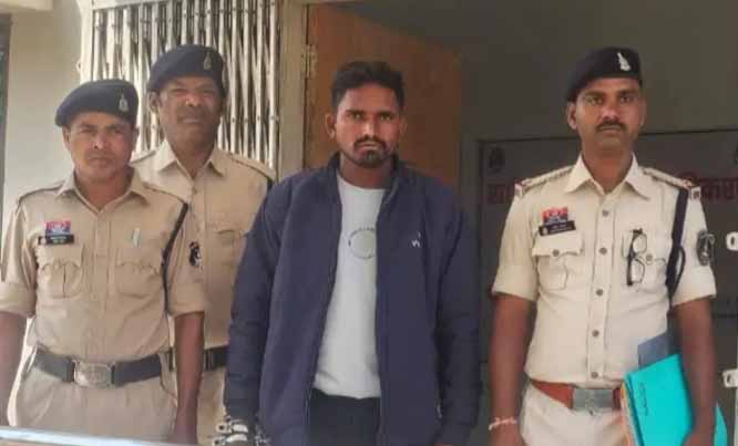 बलात्कार की वारदात को अंजाम देने वाला फरार आरोपी गिरफ्तार
