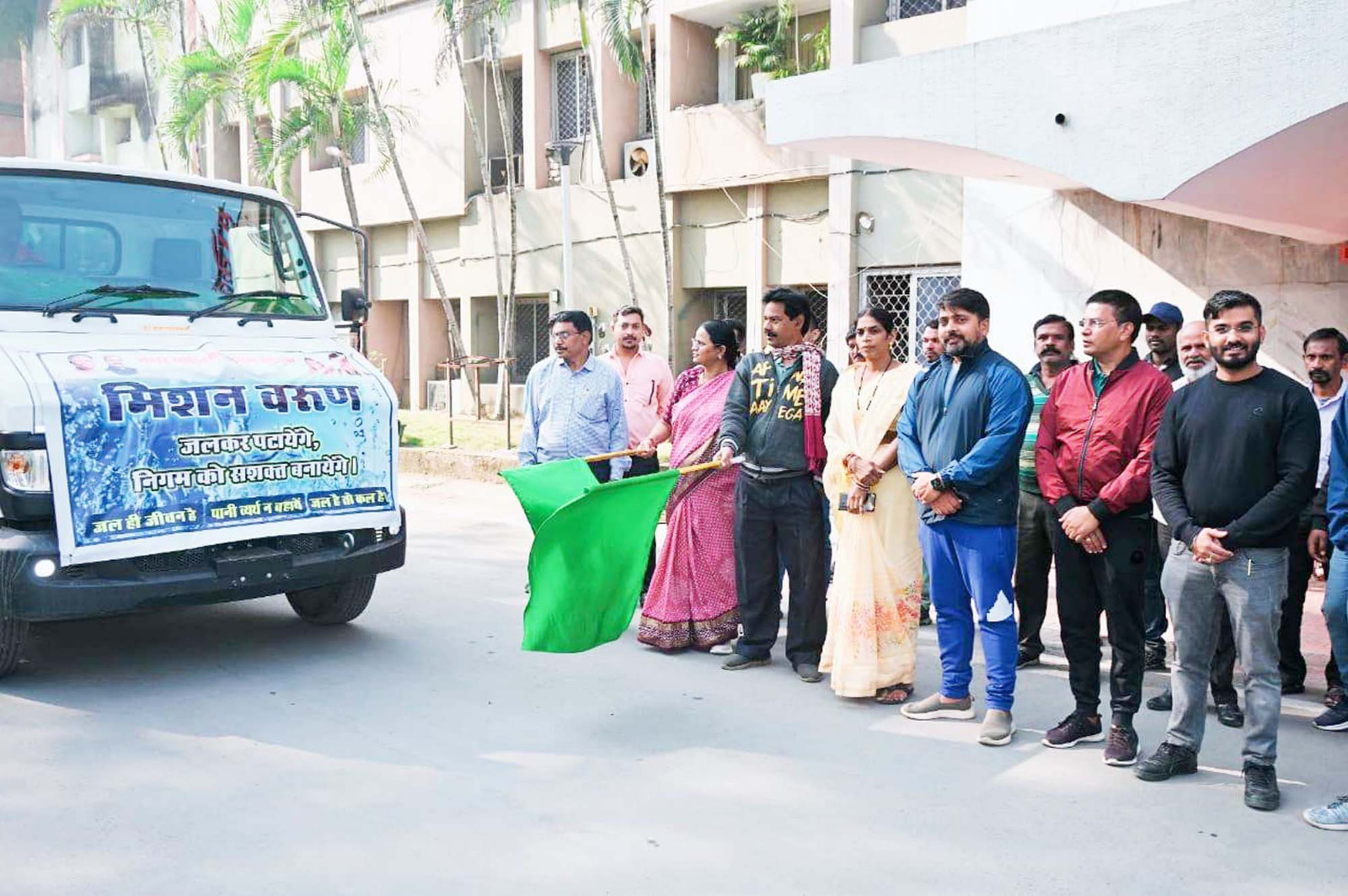 कोरबा महापौर ने किया ’’ मिशन वरूण ’’ का शुभारंभ