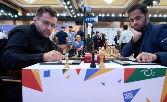 अर्जुन एरिगैसी और लेवोन अरोनियन अर्जुन एरिगैसी और लेवोन अरोनियन