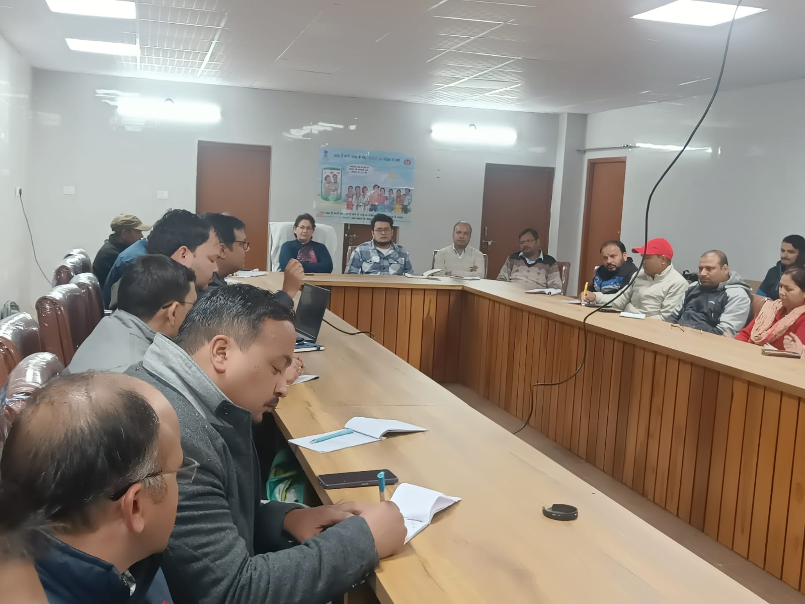 किलकारी मोबाइल सेवा के प्रशिक्षण कार्यक्रम में मौजूद प्रतिभागी