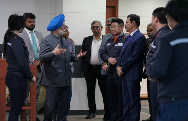 भारत-कोरिया समुद्री सहयोग बैठकों में केंद्रीय पेट्रोलियम मंत्री हरदीप सिंह पुरी