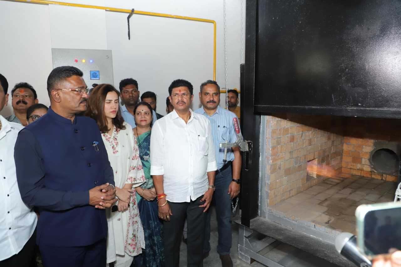 Inauguration of animal cremation chamber