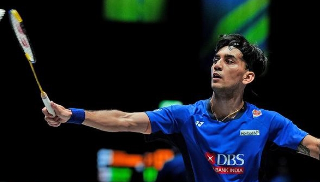 भारतीय बैडमिंटन खिलाड़ी लक्ष्य सेन