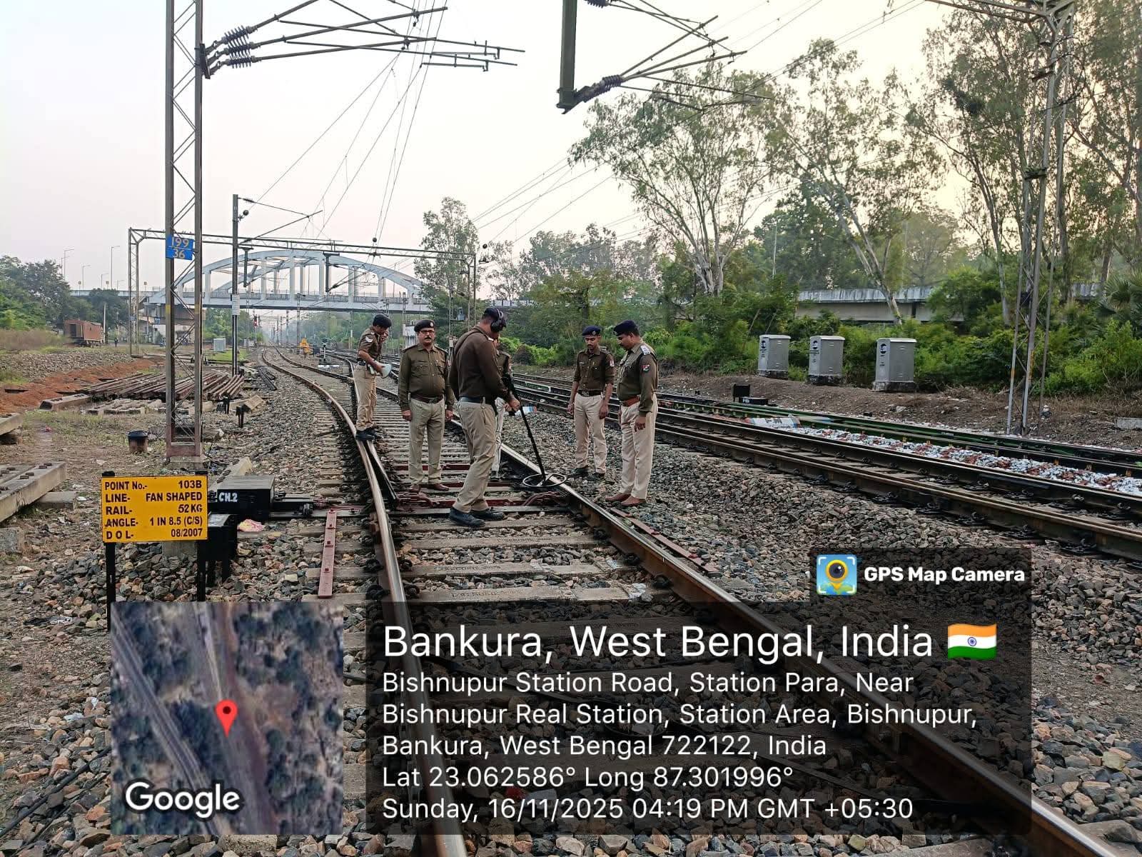 बिष्णुपुर स्टेशन आरपीएफ की सघन जांच बिष्णुपुर स्टेशन आरपीएफ की सघन जांच