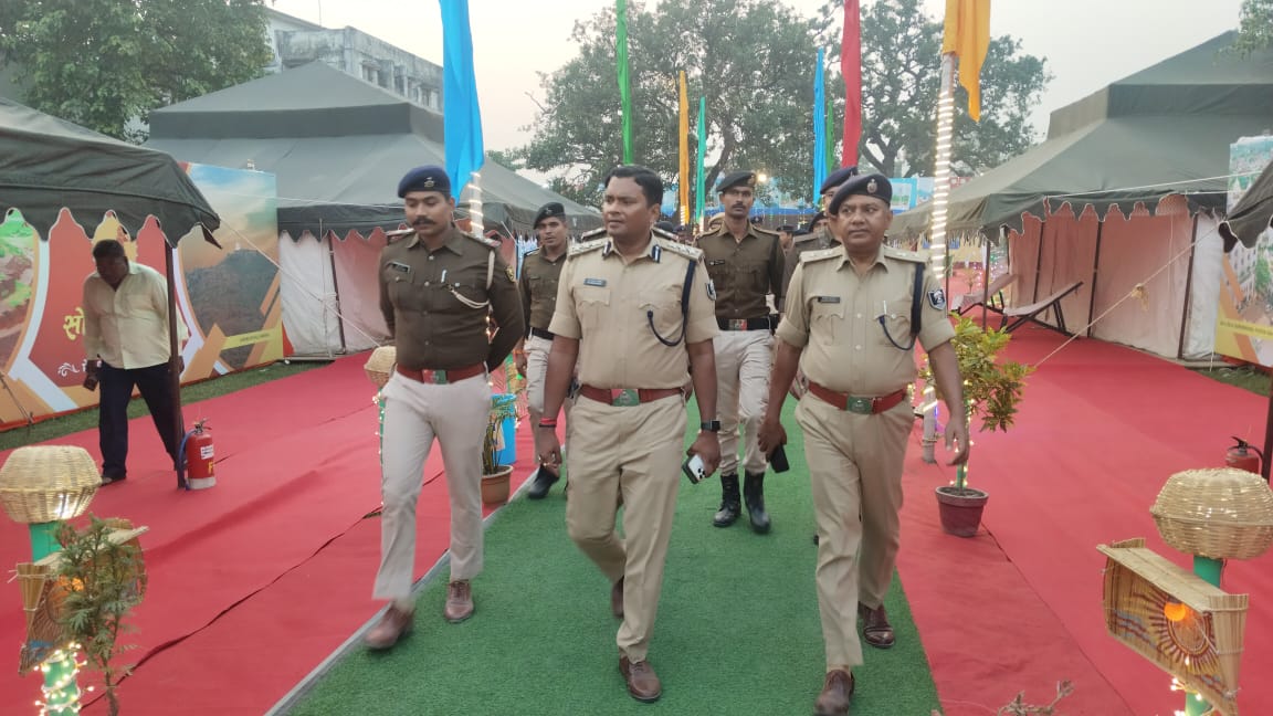 एसएसपी का निरीक्षण