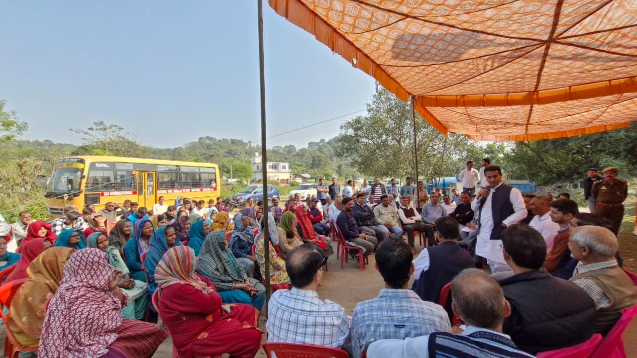 Jasrotia inaugurated several major development projects in Dinga Amb Block Jasrotia inaugurated several major development projects in Dinga Amb Block