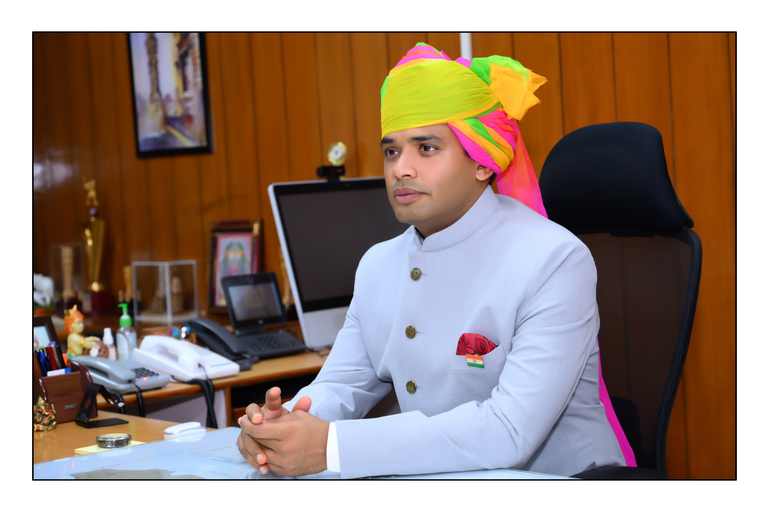 चित्तौड़गढ़ जिला कलक्टर होंगे सम्मानित।