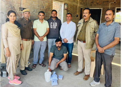 एएनटीएफ का सूरत,सांचौर और जोधपुर में छापेमारी कर पकड़े तीन तस्कर