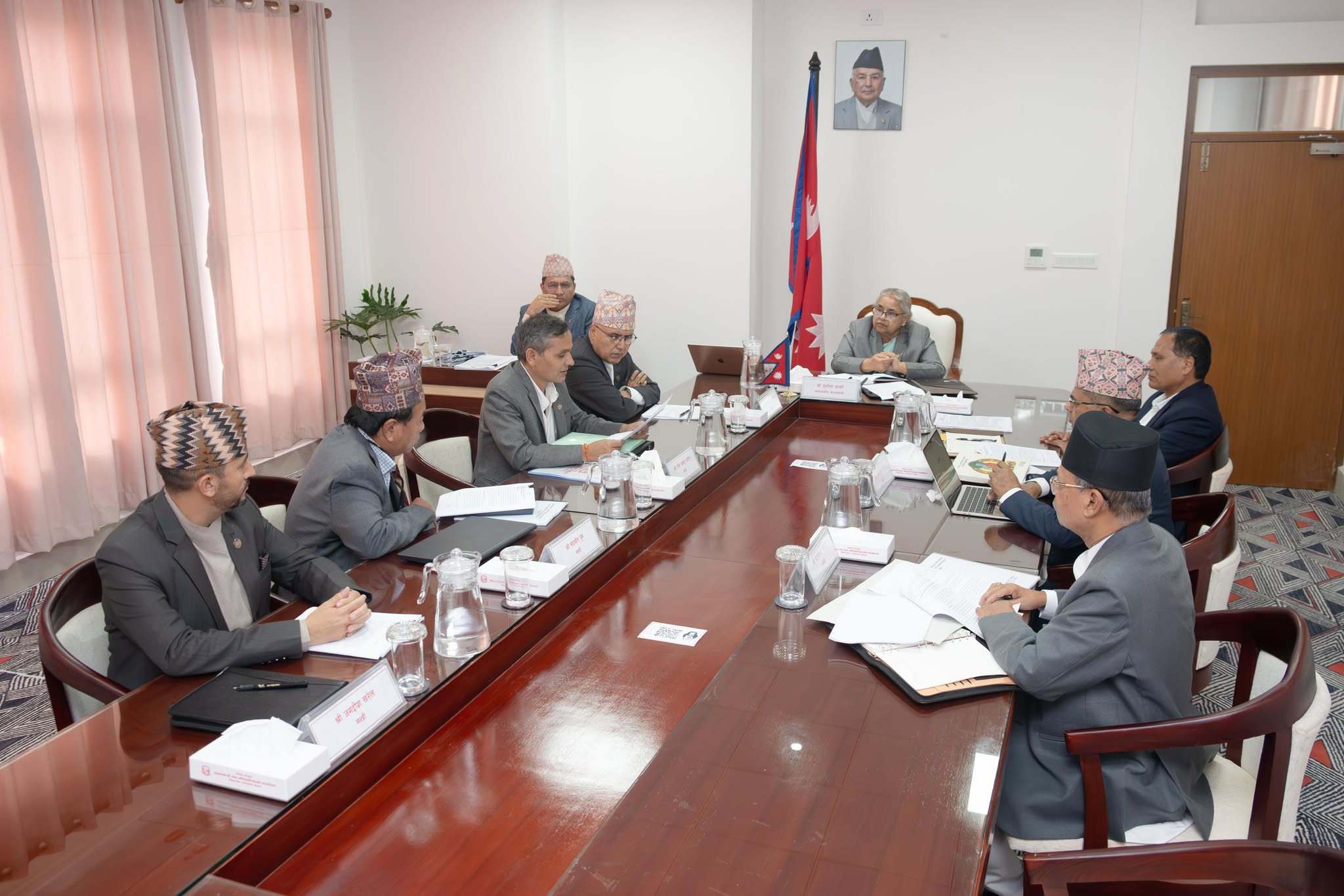 सुशीला कार्की कैबिनेट बैठक सुशीला कार्की कैबिनेट बैठक