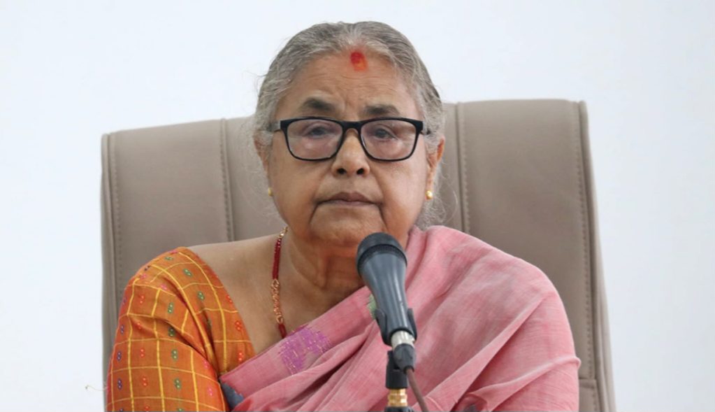 नेपाल की अंतरिम प्रधानमंत्री सुशीला कार्की