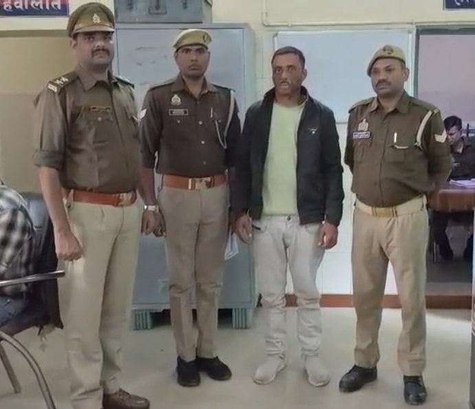 जीआरपी की फिरफ्त में चोरी का आरोपित