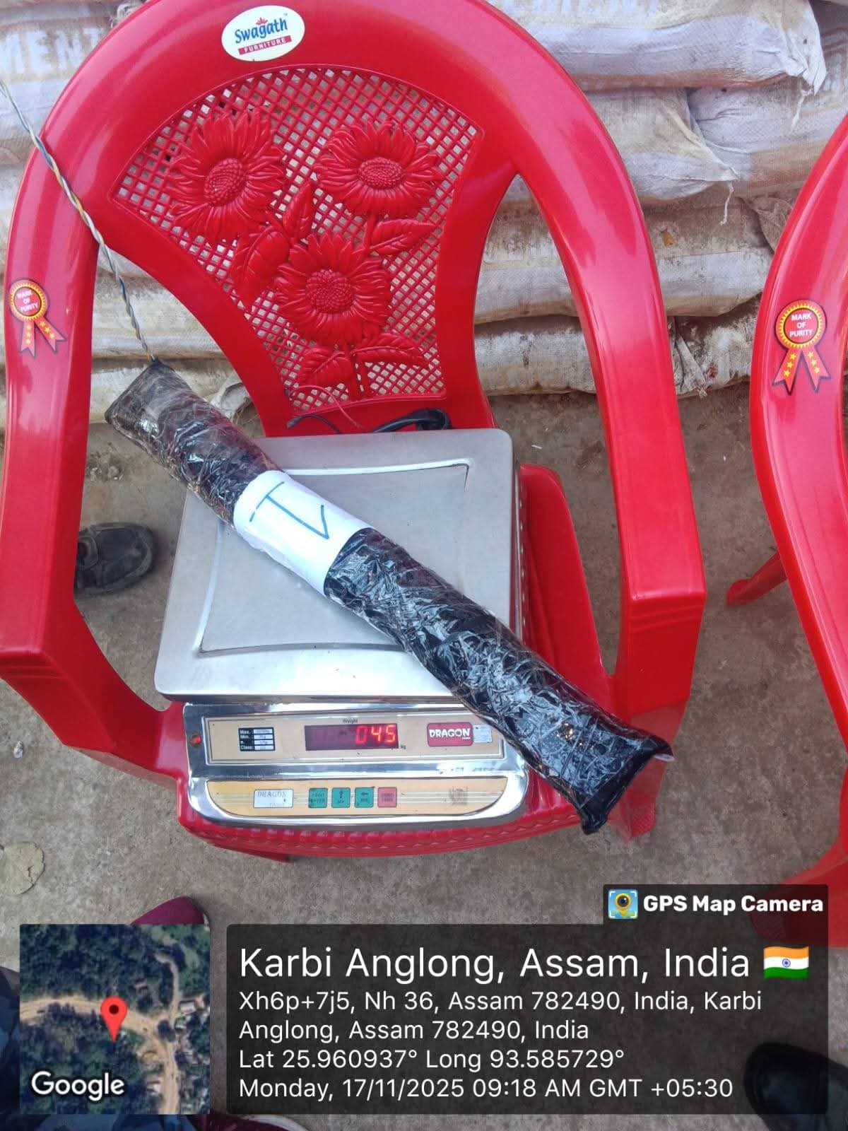 बरामद नशीला पदार्थ