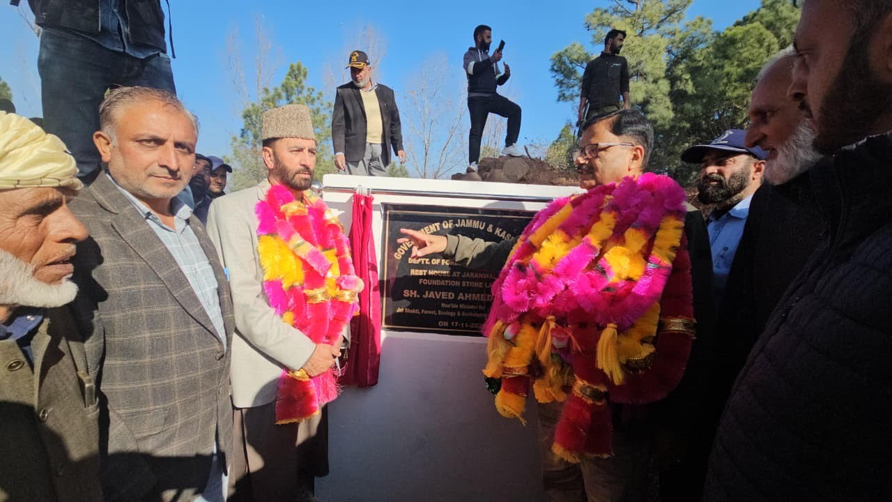 Rana inaugurated several major projects in Mendhar Rana inaugurated several major projects in Mendhar