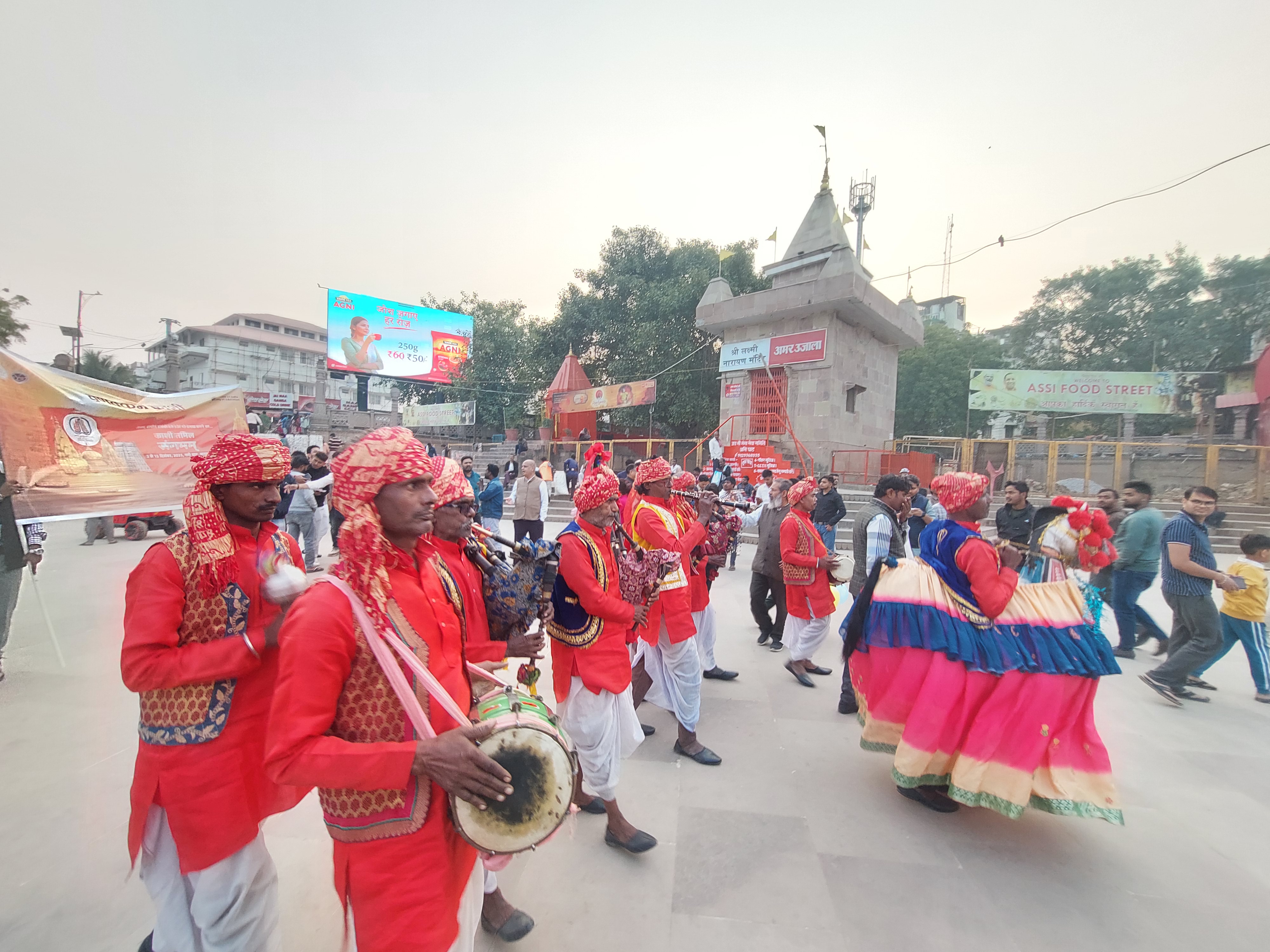 केटीएस-4 के सांस्कृतिक कार्यक्रम में कठघोड़वा नृत्य
