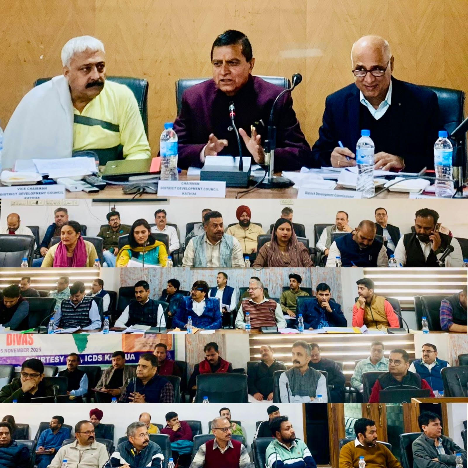 DDC Chairman reviews progress under District Capital Expenditure Budget 2025-26 DDC Chairman reviews progress under District Capital Expenditure Budget 2025-26