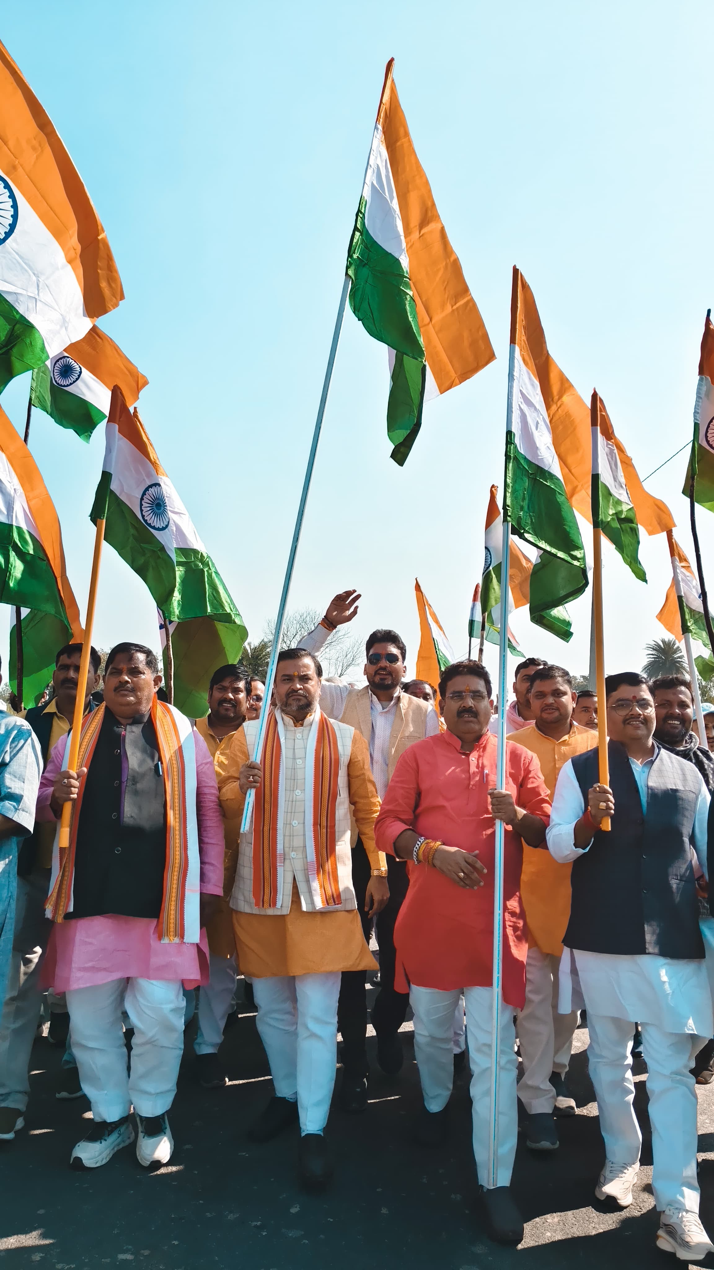 एकता एक यात्रा में मौजूद विधायक एवं प्रदेश पदाधिकारी एकता एक यात्रा में मौजूद विधायक एवं प्रदेश पदाधिकारी