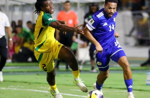 कुराकाओ और जमैका के बीच मैच का दृश्य कुराकाओ और जमैका के बीच मैच का दृश्य