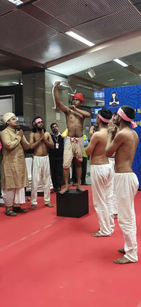 बिरसा मुंडा की 150वीं जयंती पर समारोह की फोटो