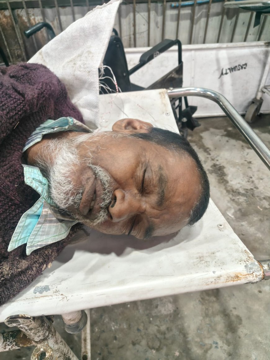 अज्ञात व्यक्ति की लाश