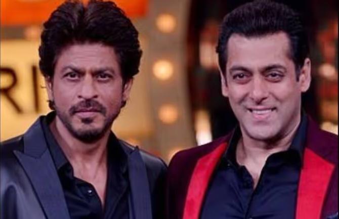 सलमान खान, शाहरुख खान - फोटो सोर्स एक्स