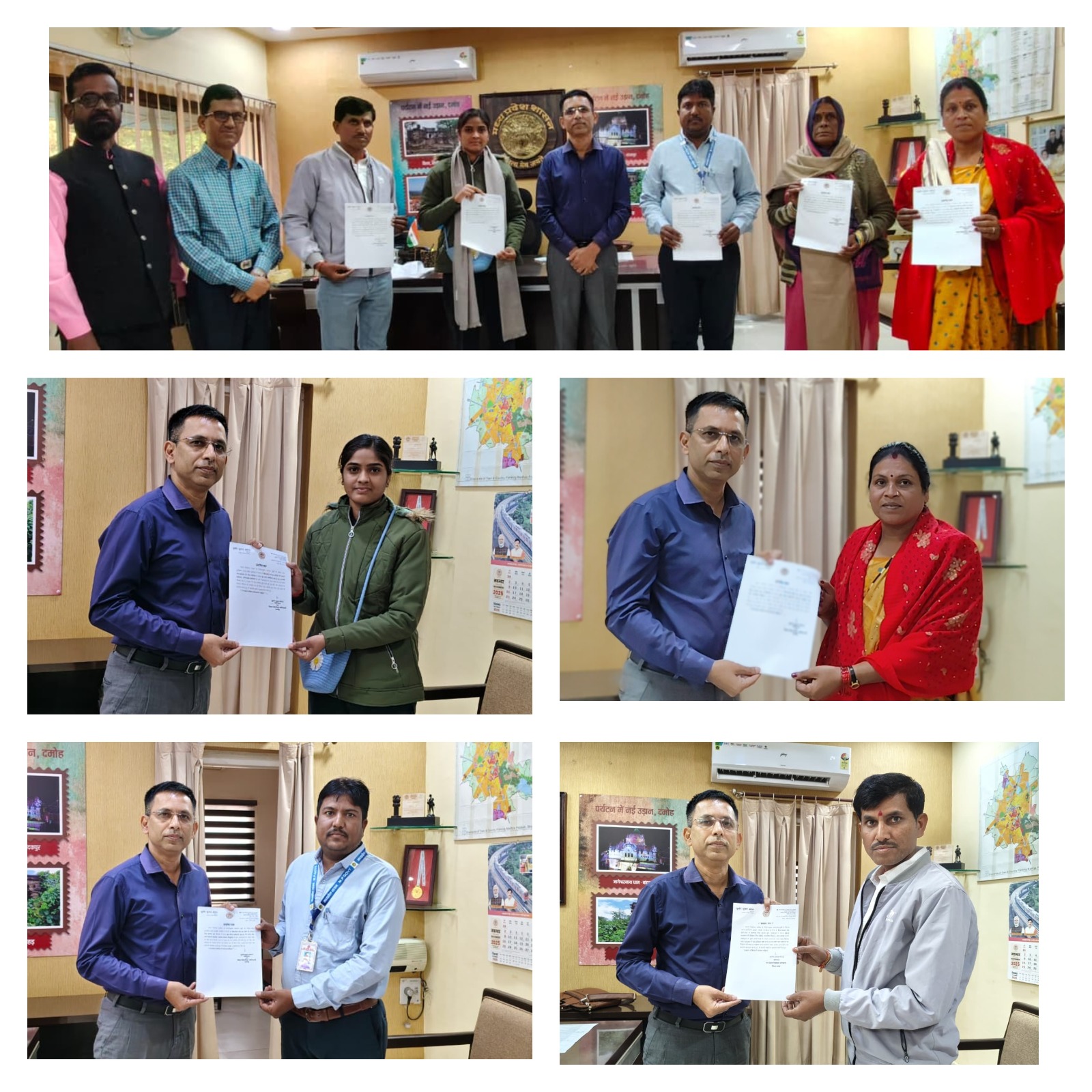 दमोह-मतदाता सूची का शुद्धीकरण समय पर किया,कलेक्टर कोचर ने की सराहना