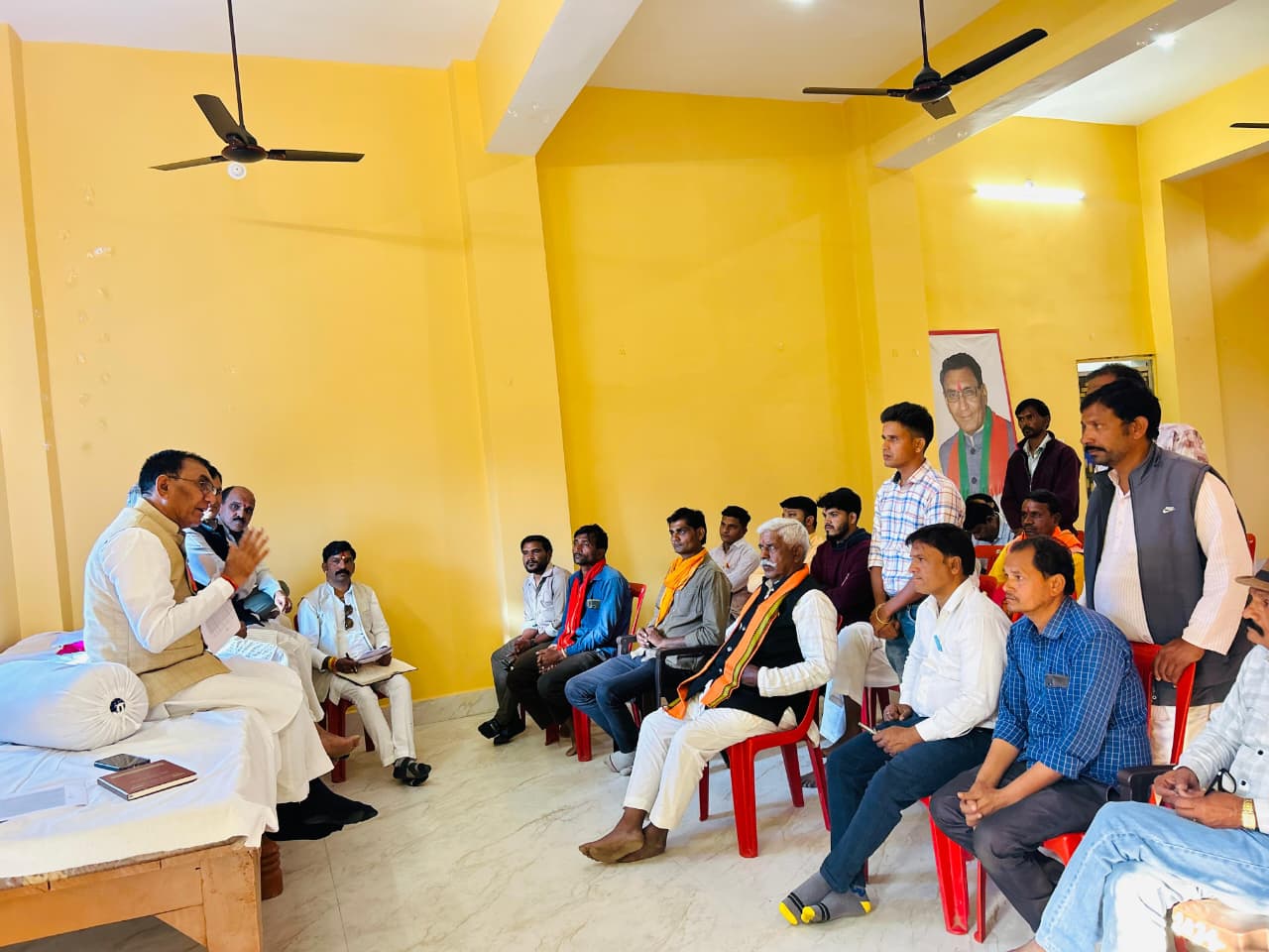 आयोजित बैठक में कार्ययोजना पर दिया मार्गदर्शन