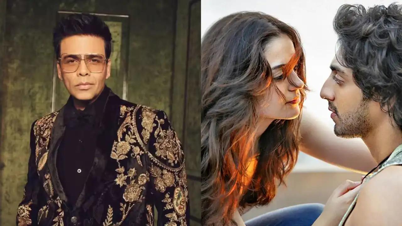 करण जौहर, अहान पांडे, अनीत पड्डा - फोटो सोर्स एक्स