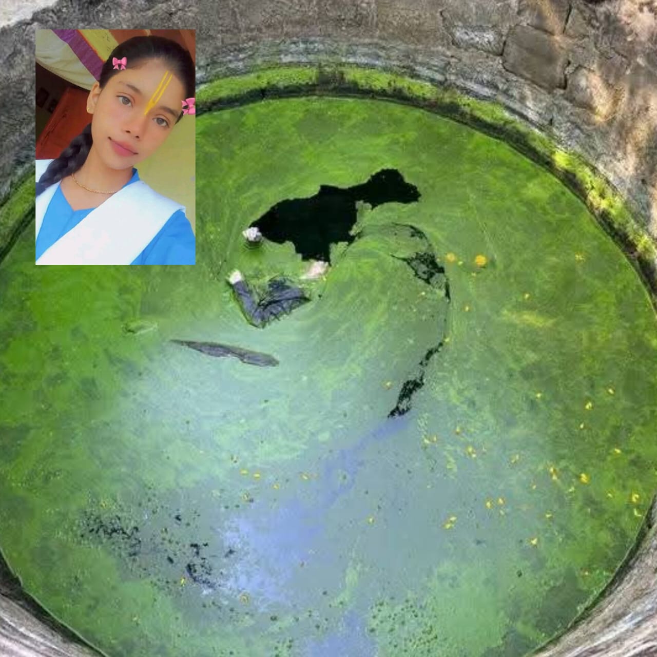 नाबालिग लड़की घर के पीछे बने कुएं में  मिला शव