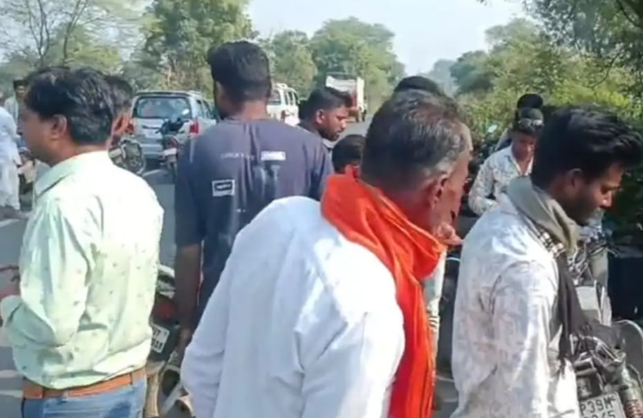 की टक्कर से बाइक चालक की मौत