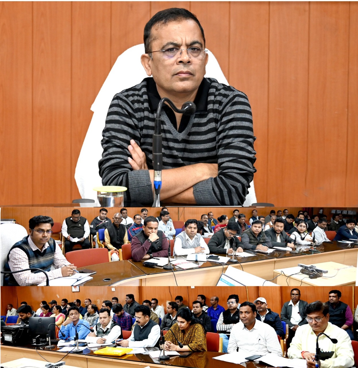 कलेक्टर जन्मेजय महोबे ने विशेष गहन पुनरीक्षण कार्य की प्रगति की समीक्षा की